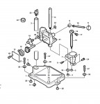 Dremel 2 615 021 232 Drill Press Stand Work Station Spare Parts